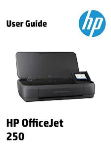 Hewlett Packard OfficeJet 250 manual. Camera Instructions.